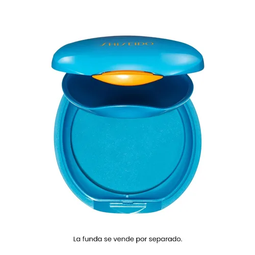 Vista 4 de Shiseido UV Protective Compact Foundation (Refill) SPF 36 - Provides a Natural-Looking Finish & Protects Skin from UV Rays Medium ocre