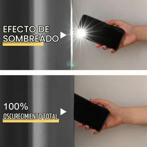 Vista 6 de Rutterllow - Cortinas 100% opacas, paneles de cortina con ojales, aislamiento térmico y bloqueo de luz para habitación y sala de estar