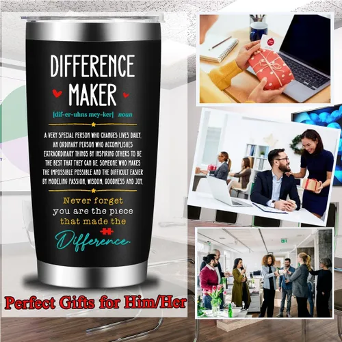 Vista 6 de Regalos de diferencia para jefe, líder, mentor, entrenador, compañero de trabajo, regalos de agradecimiento para compañeros de trabajo, ideas