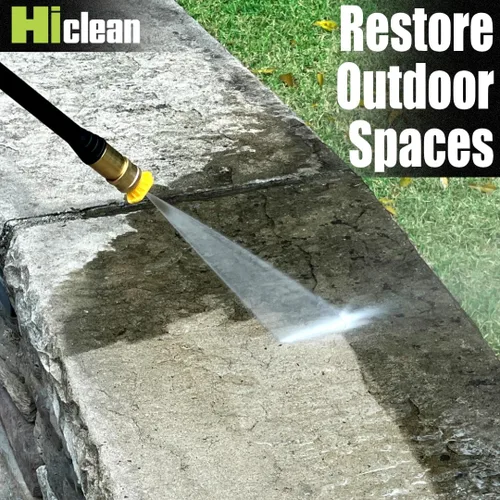 Vista 6 de Lavadora a presión eléctrica Hiclean 1800 PSI - Lavadora de potencia portátil para detalle de automóviles, patios, vallas y limpieza al aire libre