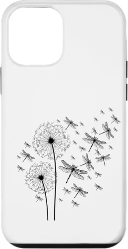Vista 16 de Funda para iPhone 12/12 Pro Wildlife Animal Insect Dandelion Dragonfly