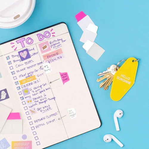 Vista 6 de Avery Mini Ultra Tabs, 1" x 1.5", 2 lados escribibles, blanco, 40 pestañas reposicionables (74788)