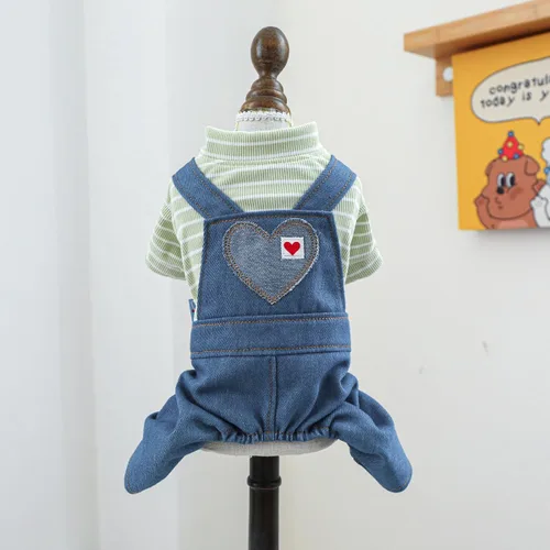 Vista 14 de Ropa para perros, camisas a cuadros de dibujos animados, overol de verano elegante para perros pequeños, overol con pechera para cachorros, overol