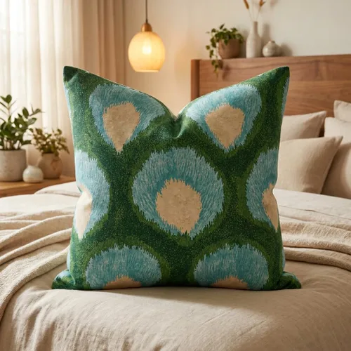 Vista 3 de Funda de almohada de lino blanco con cremallera de 16 x 16 pulgadas (83 x quzgxe9xq)