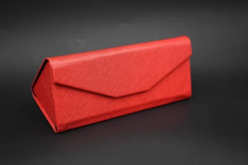 Vista 87 de Real Sic Funda para lentes de sol para hombres y mujeres, soporte magnético plegable para lentes de sol, inspirado en el color sólido
