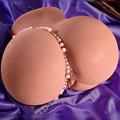 Vista 8 de Muñeca sexual masturbadora masculina de 7.3 libras para hombres, coños de bolsillo realistas con culo grande y gordo, vagina falsa con vagina