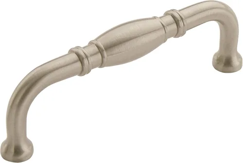 Vista 38 de Amerock Granby 3-3/4 pulgadas (96 mm) de centro a centro Bronce champán Tirador de gabinete - paquete de 10 unidades Champagne bronce