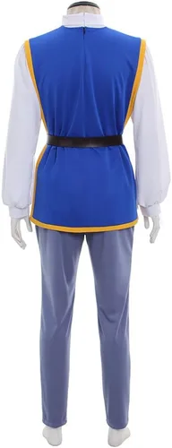 Vista 5 de CosplayDiy Traje de hombre para cosplay de príncipe de cuentos de hadas