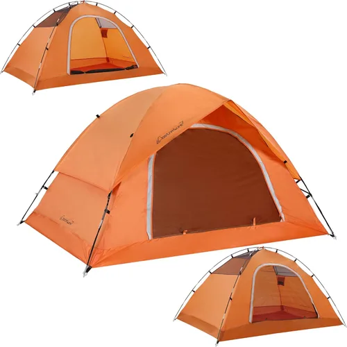 Vista 10 de Tienda de campaña para 2 personas, 4 personas, 6 personas - Tiendas de campaña impermeables para 2 personas, tienda de campaña pequeña y fácil