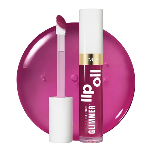 Vista 19 de REVLON Aceite labial Super Lustrous Glimmer 010 Wined Down, 0.13 fl oz 010 Vined Down