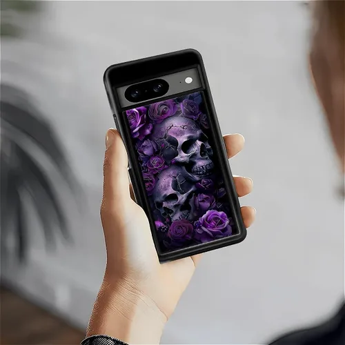 Vista 523 de Compatible con Google Pixel 4A 5G Mobile Case Creative Acrylic Panel trasero Silicona Protección Grip especialmente diseñado para Google Pixel 4A 5G