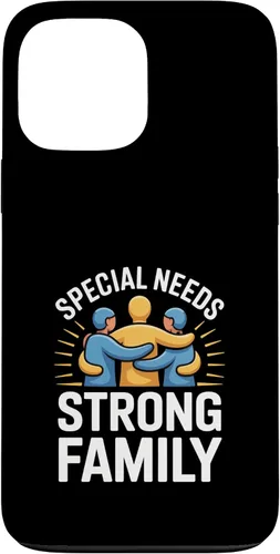 Vista 24 de Special Needs Strong Family Support Case for iPhone 17