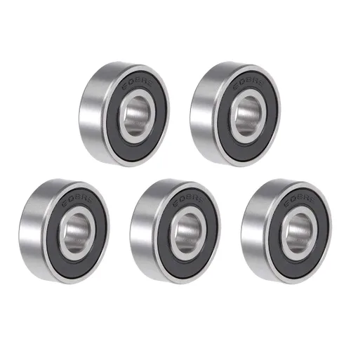 Vista 5 de uxcell 683-2RS Rodamientos rígidos de bolas 0.118x0.276x0.118 in Doble sellado ABEC-3 Rodamientos 5-Pack