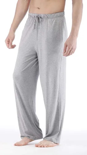Vista 4 de GYS - Pantalones para dormir de bambú para hombre