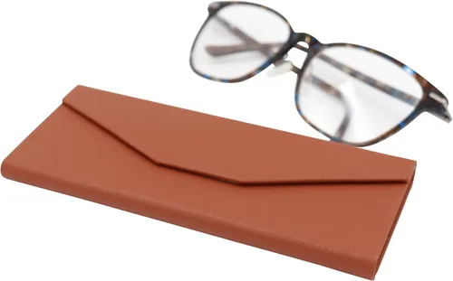 Vista 216 de Real Sic Funda para lentes de sol para hombres y mujeres, soporte magnético plegable para lentes de sol, inspirado en el color sólido