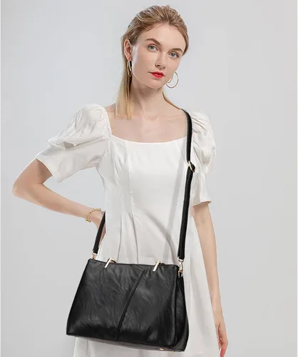 Vista 7 de KouLi Buir Hobo, bolsos y bolsos de piel sintética hombro, bandolera, asa superior, bolsas de mano para mujer