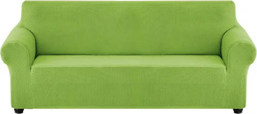 Vista 28 de CONRUSER Funda elástica para sofá, impermeable, funda de sofá suave, protector de muebles con parte inferior elástica para niños, mascotas Aqua