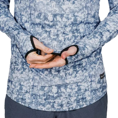 Vista 5 de BLACKSTRAP Camisa de sol UV con capucha y cuello redondo para hombre