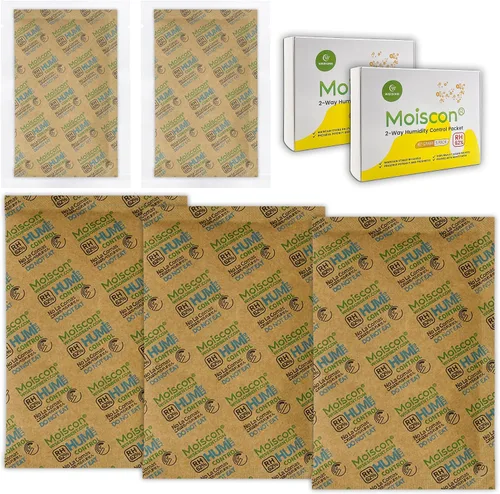 Vista 37 de Wisesorb Paquetes de control de humedad bidireccionales 49% para guitarras e instrumentos de madera - Absorbentes de humedad de 70g