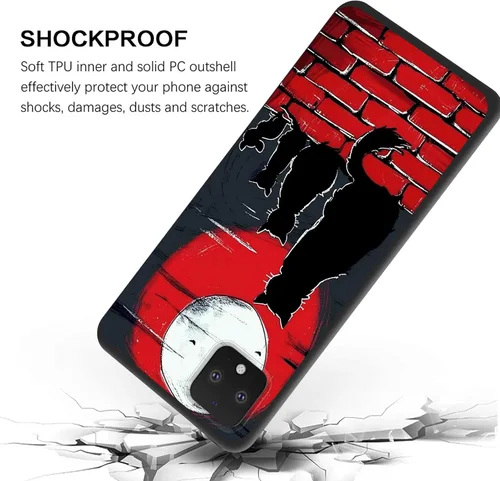 Vista 275 de Funda delgada para Google Pixel 4 XL, funda delgada de silicona de TPU suave a prueba de golpes para Google Pixel 4 XL, astronauta Galaxy