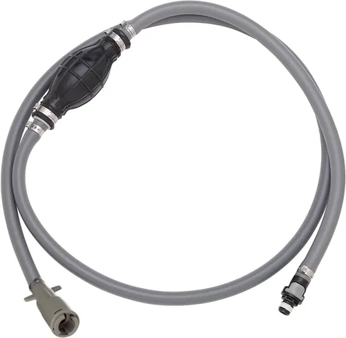 Vista 14 de Attwood 93806AUS7 Kit de línea de combustible para barco marino con conector universal de combustible sin aerosol, 6 pies x 3/8 pulgadas