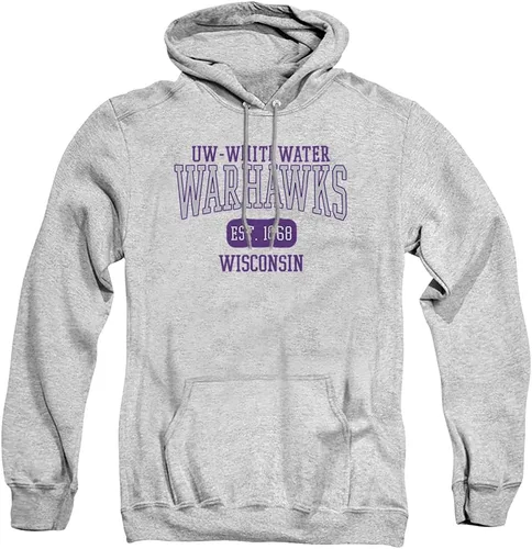 Vista 116 de LOGOVISION Colección de sudaderas con capucha unisex con diseño oficial de Collegiate Est. Date para hombres y mujeres
