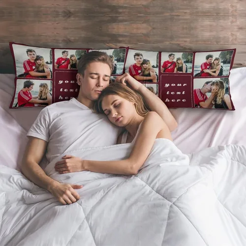 Vista 7 de Funda de almohada personalizada para fotos, regalos personalizados para fanáticos de los deportes para hombres, novios, fundas de cojín