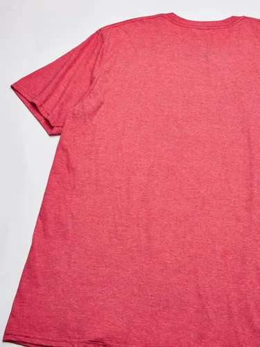 Vista 4 de STAR WARS Camiseta gráfica roja de Mickey Mouse Santa de Navidad para hombre
