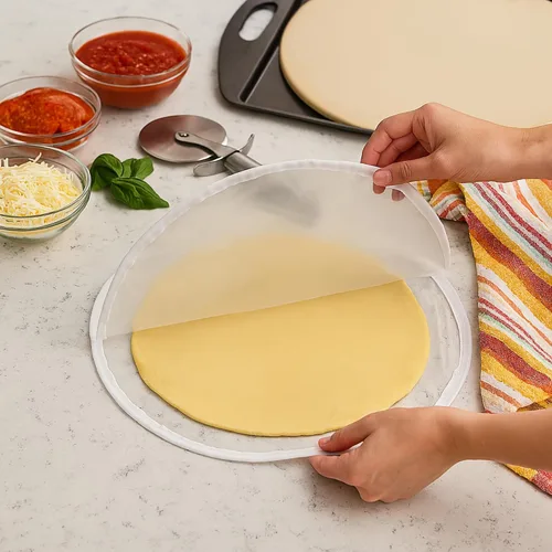 Vista 6 de Mrs. Anderson's Baking Easy No-Mess - Bolsa para hacer corteza para tartas, sin BPA, 11 pulgadas, juego de 2