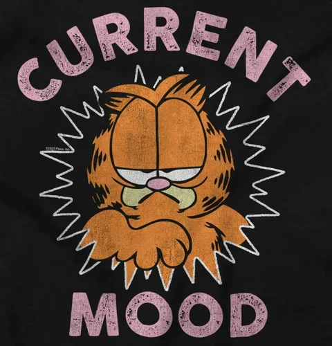 Vista 2 de Vestido de maternidad divertido gruñón Garfield de dibujos animados para embarazo