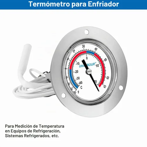 Vista 2 de Uharbour - Termómetro para congelador comercial