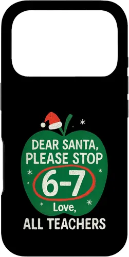 Vista 29 de 67 Christmas Funny Dear Santa Six Seven 6-7 Parents Case for iPhone XR