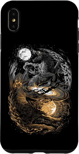 Vista 11 de Funda para iPhone 16 Lobo Viking Wolf Norse Mythology Pagan Ragnarok Wolves