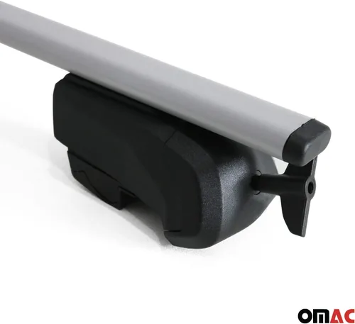 Vista 9 de Portaequipajes para Mazda CX-50 2023-2025 Barras transversales gris hierro 2 piezas
