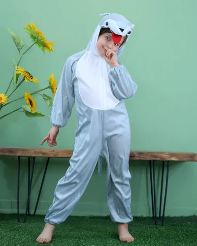 Vista 4 de Matissa Kids Animal Costume for Boys Girls Unisex Fancy Dress Party Outfit Cosplay