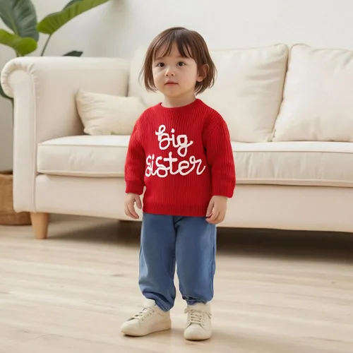 Vista 92 de VISGOGO Suéter a juego para hermanitas grandes y pequeñas, ropa de una sola pieza