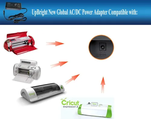 Vista 3 de UpBright Adaptador de 18V 2.5A AC/DC para Cricut Explore Air 2 Expression 2 Create Mini Cake Maker Cortadora 14-0001 JOD-SWR-05758 KSAH1800250T1M2
