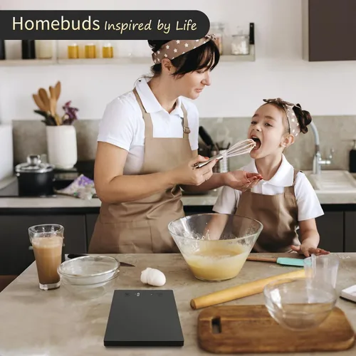 Vista 7 de Homebuds Báscula de alimentos de 22 libras/22.0 lbs, precisión de 0.1 oz/1 g por nuestra fábrica de básculas profesionales desde 2001, básculas