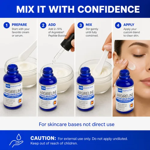 Vista 7 de Skin Perfection Argireline Solución de péptidos de suero acetil hexapéptido-8 Diy suero antienvejecimiento Argireline Booster Reducción de arrugas