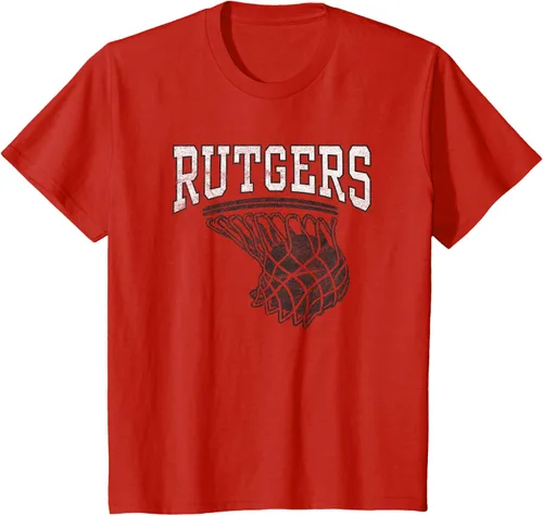 Vista 3 de Camiseta de baloncesto Rutgers University Scarlet Knights, Rojo