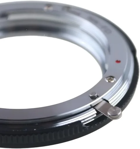 Vista 8 de Pixco Mount Adapter Ring for Nikon F Mount Lens to Canon FD Film Camera with Infinity Focus