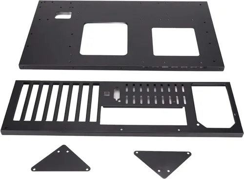 Vista 8 de Caja de computadora abierta DIY Gaming Mining Machine PC Host Case, Carcasa de computadora con diseño de disipación de calor de chasis abierto, 5.9