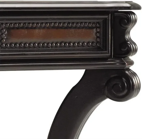 Vista 5 de Hooker Furniture Escritorio Telluride de 66 pulgadas, color negro