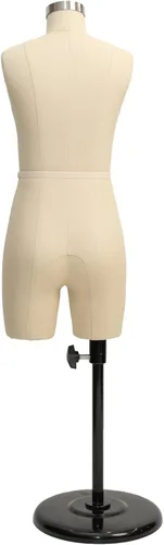 Vista 7 de Forma de vestido de media escala (no para adultos) Vestido corto de costura en miniatura 1:2 que se forma directamente en el cuerpo