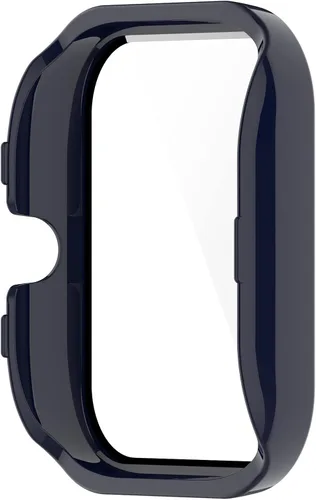 Vista 6 de Funda para reloj compatible con Amazfit GTS 4 Mini, protector de pantalla de policarbonato duro, ultrafino, cubierta completa, antiarañazos, a