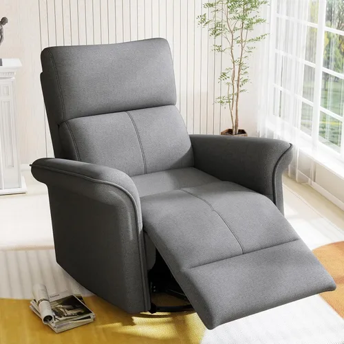Vista 10 de Silla reclinable giratoria de 270° para adultos