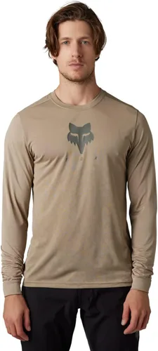 Vista 9 de Fox Racing Jersey Ranger Tru Dri LS para bicicleta de montaña para hombre Negro