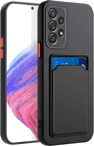 Vista 41 de Funda para Samsung Galaxy Note 10 con ranura para tarjeta de crédito TPU suave TPU silicona resistente a los arañazos delgada ranura para tarjeta