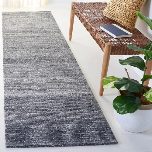 Vista 16 de SAFAVIEH Natural Fiber Collection NF379Z - Alfombra de pasillo de 2 pies 3 pulgadas x 8 pies, color negro y natural, tejido plano, diseño geométrico