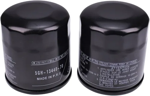 Vista 2 de Nuevo filtro de aceite 5GH-13440-61 5GH-13440-60 compatible con Yamaha YZFR1 YZFR6 YZF R1 R6 SBK